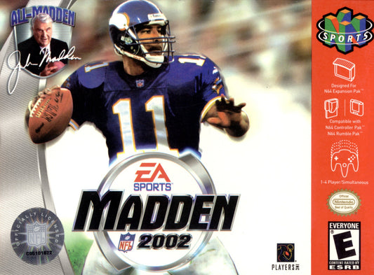 Madden 2002 Nintendo 64