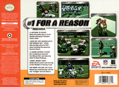 Madden 2002 Nintendo 64