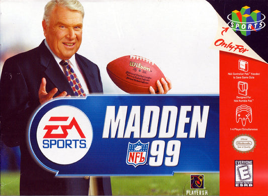 Madden 99 Nintendo 64
