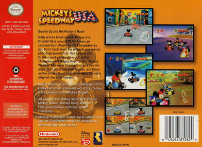 Mickey's Speedway USA Nintendo 64