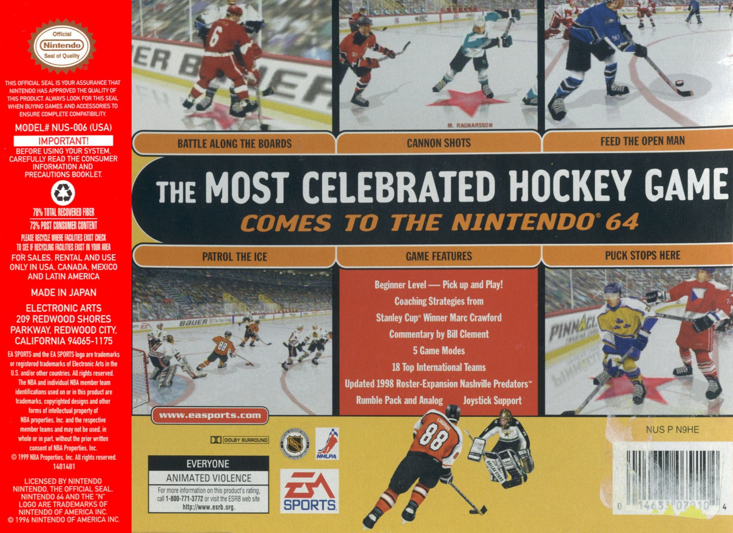 NHL 99 Nintendo 64