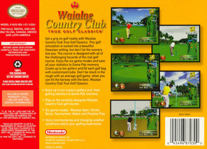 Waialae Country Club Nintendo 64