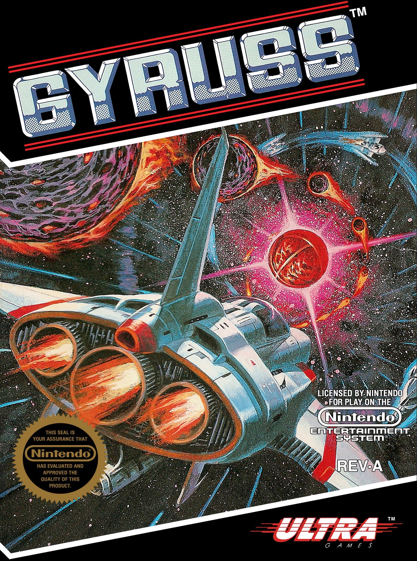 Gyruss NES