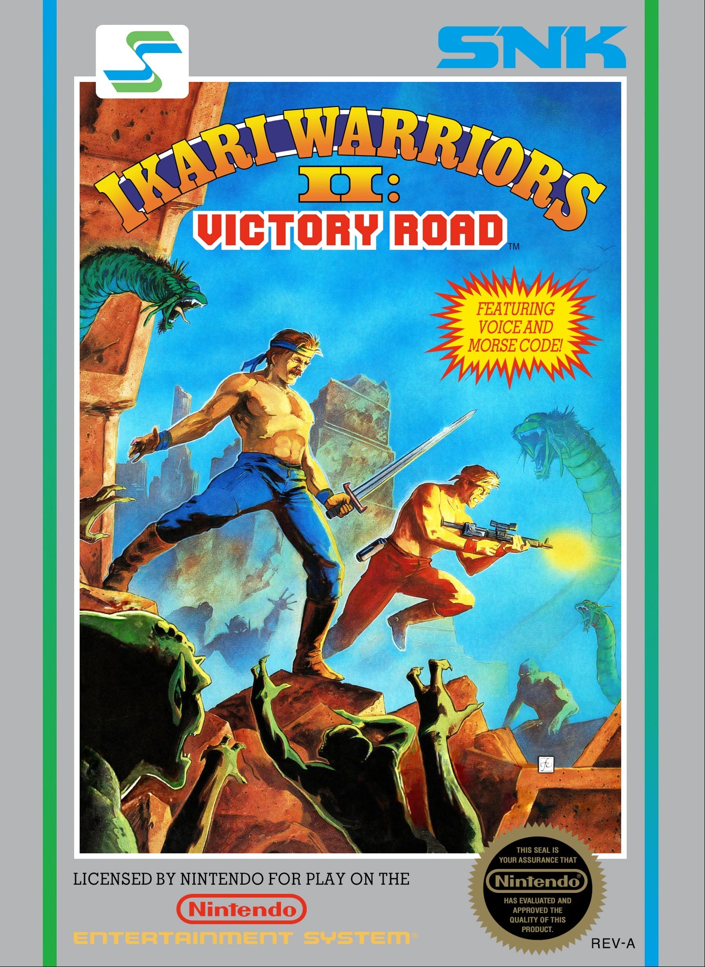 Ikari Warriors II NES