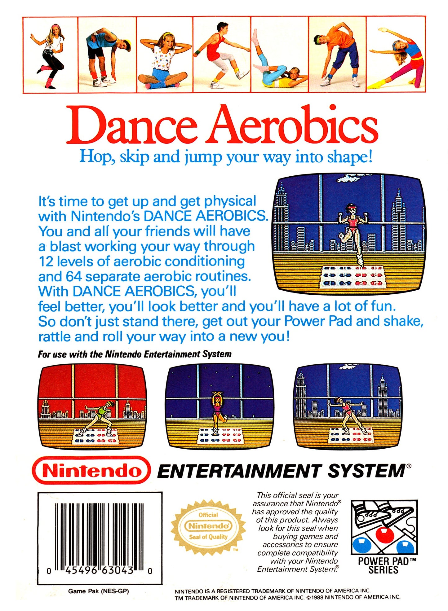 Dance Aerobics NES