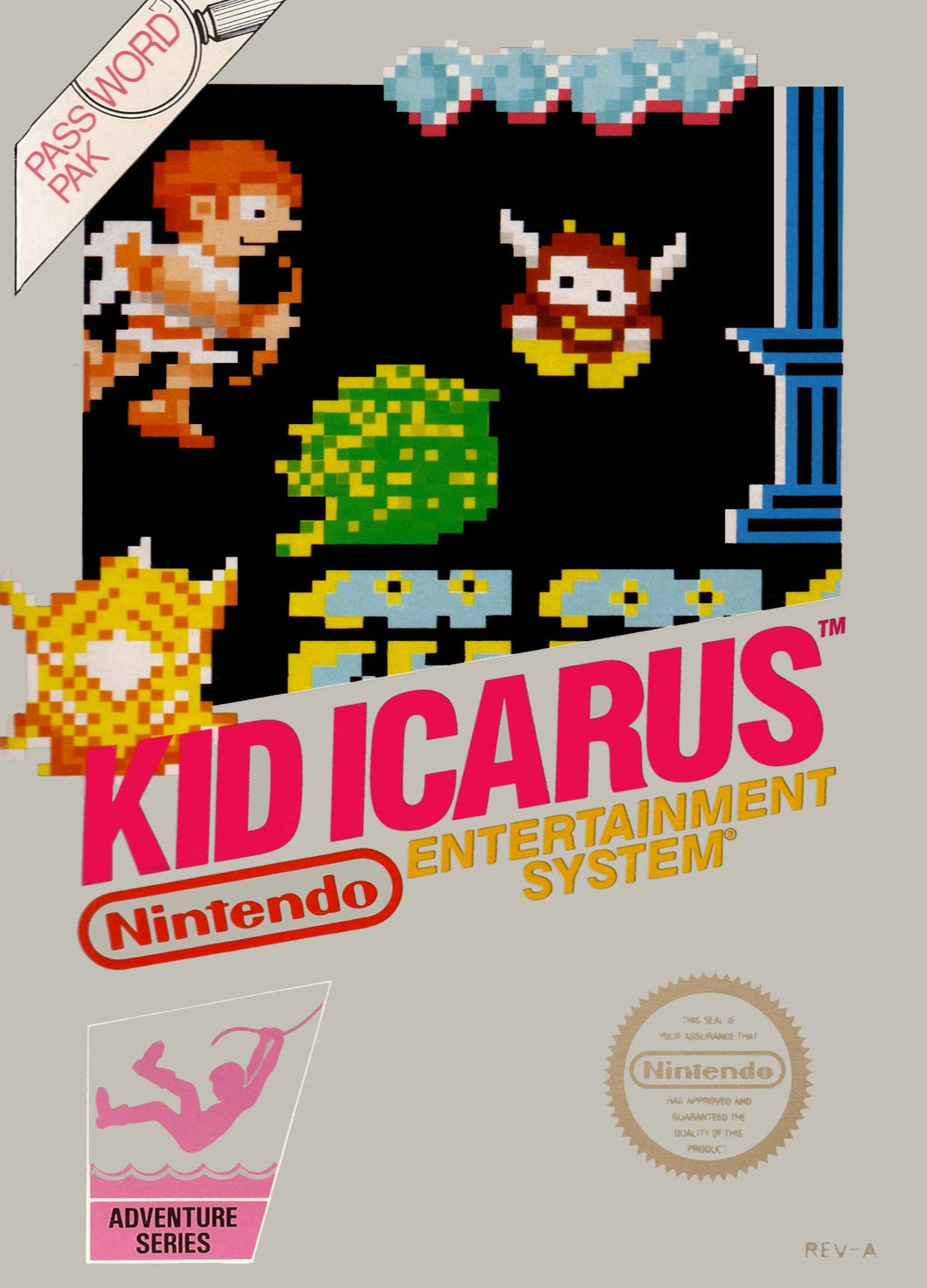 Kid Icarus [5 Screw] NES