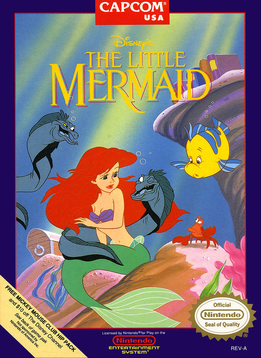 Little Mermaid NES