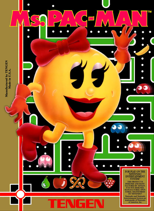 Ms. Pac-Man [Tengen] NES