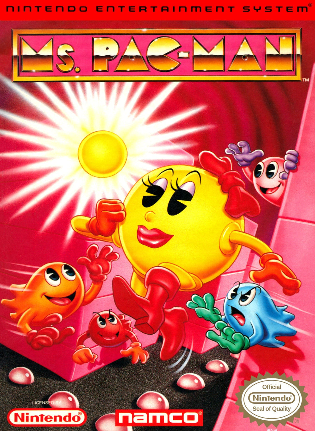 Ms. Pac-Man [Namco] NES