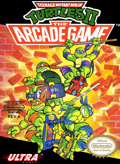 Teenage Mutant Ninja Turtles II NES