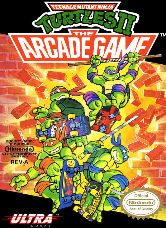 Teenage Mutant Ninja Turtles II NES