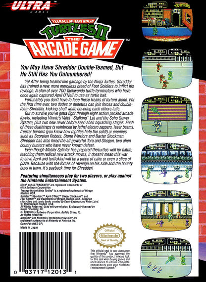 Teenage Mutant Ninja Turtles II NES