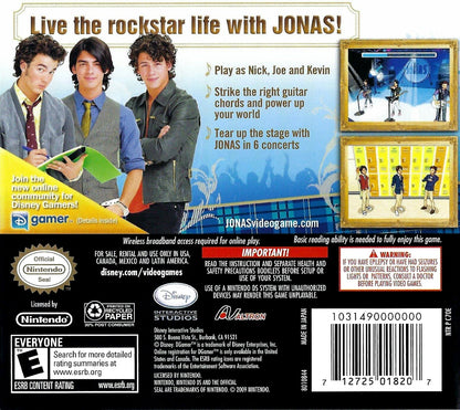 Jonas Nintendo DS