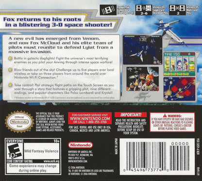 Star Fox Command Nintendo DS