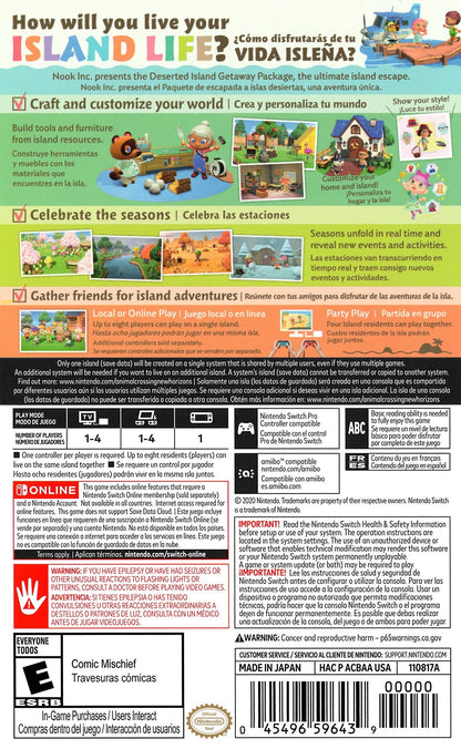 Animal Crossing: New Horizons Nintendo Switch