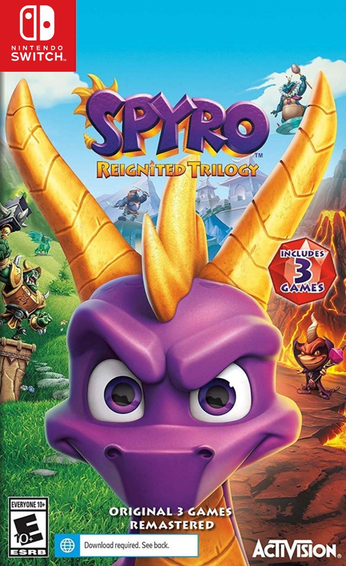 Spyro Reignited Trilogy Nintendo Switch