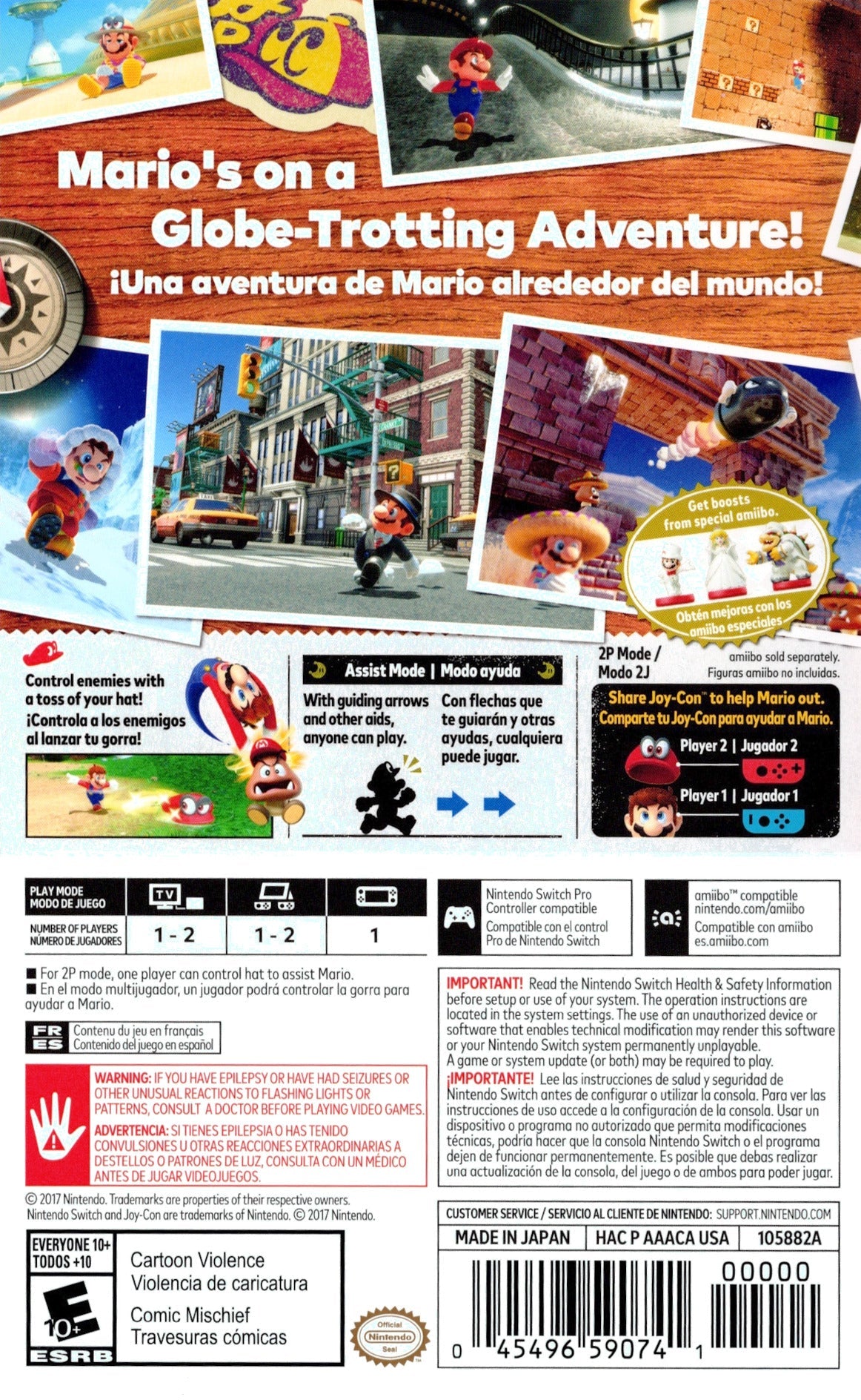 Super Mario Odyssey Nintendo Switch
