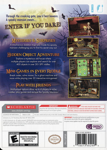 I Spy: Spooky Mansion Wii