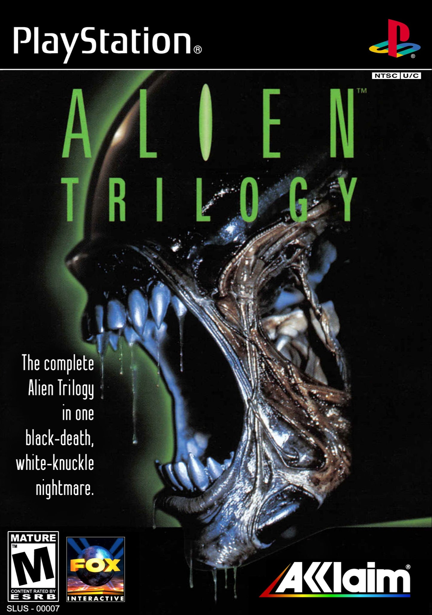Alien Trilogy Playstation