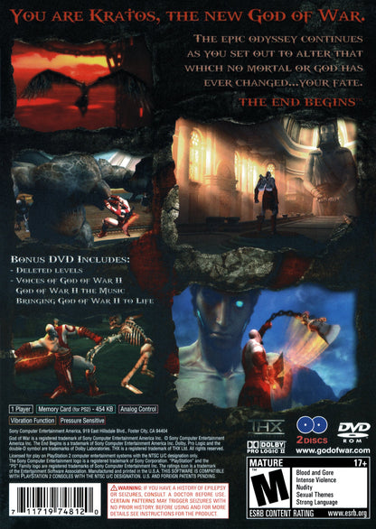 God Of War 2 Playstation 2