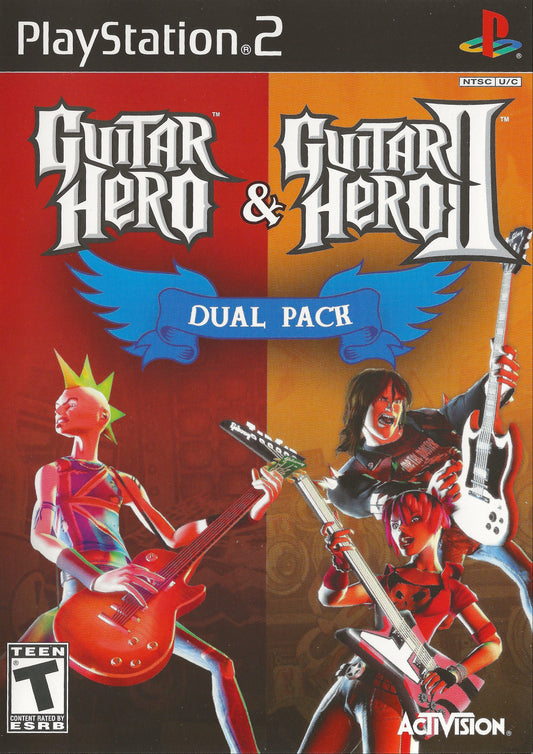 Guitar Hero & Guitar Hero 2 Dual Pack Playstation 2