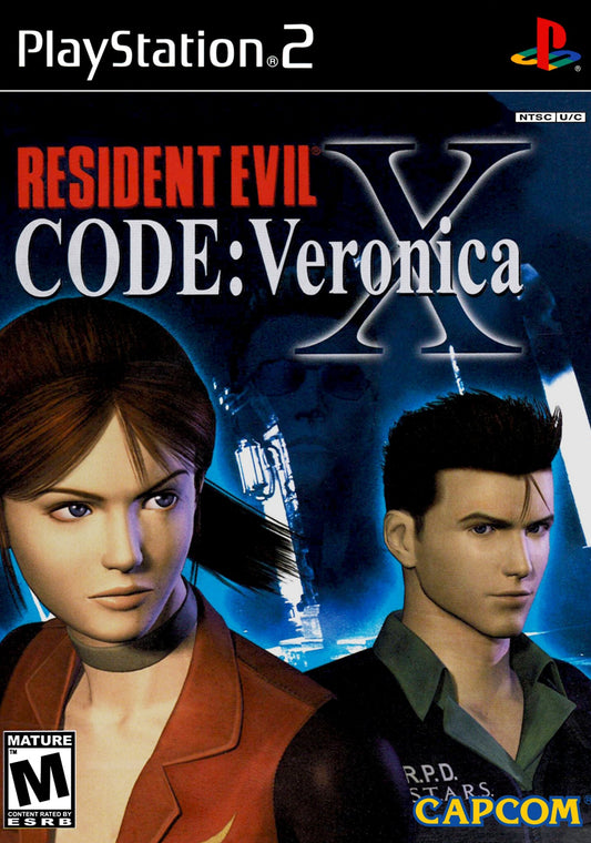 Resident Evil Code Veronica X Playstation 2