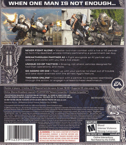 Army of Two Playstation 3