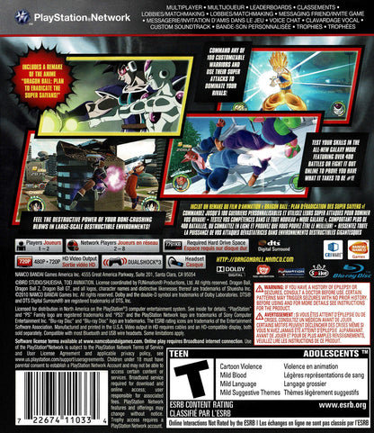 Dragon Ball: Raging Blast 2 Playstation 3