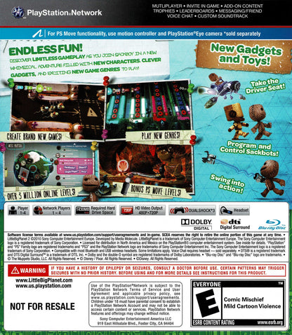 LittleBigPlanet 2 Playstation 3