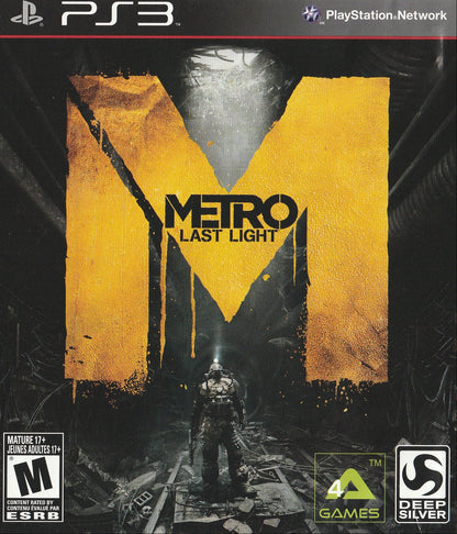 Metro: Last Light Playstation 3