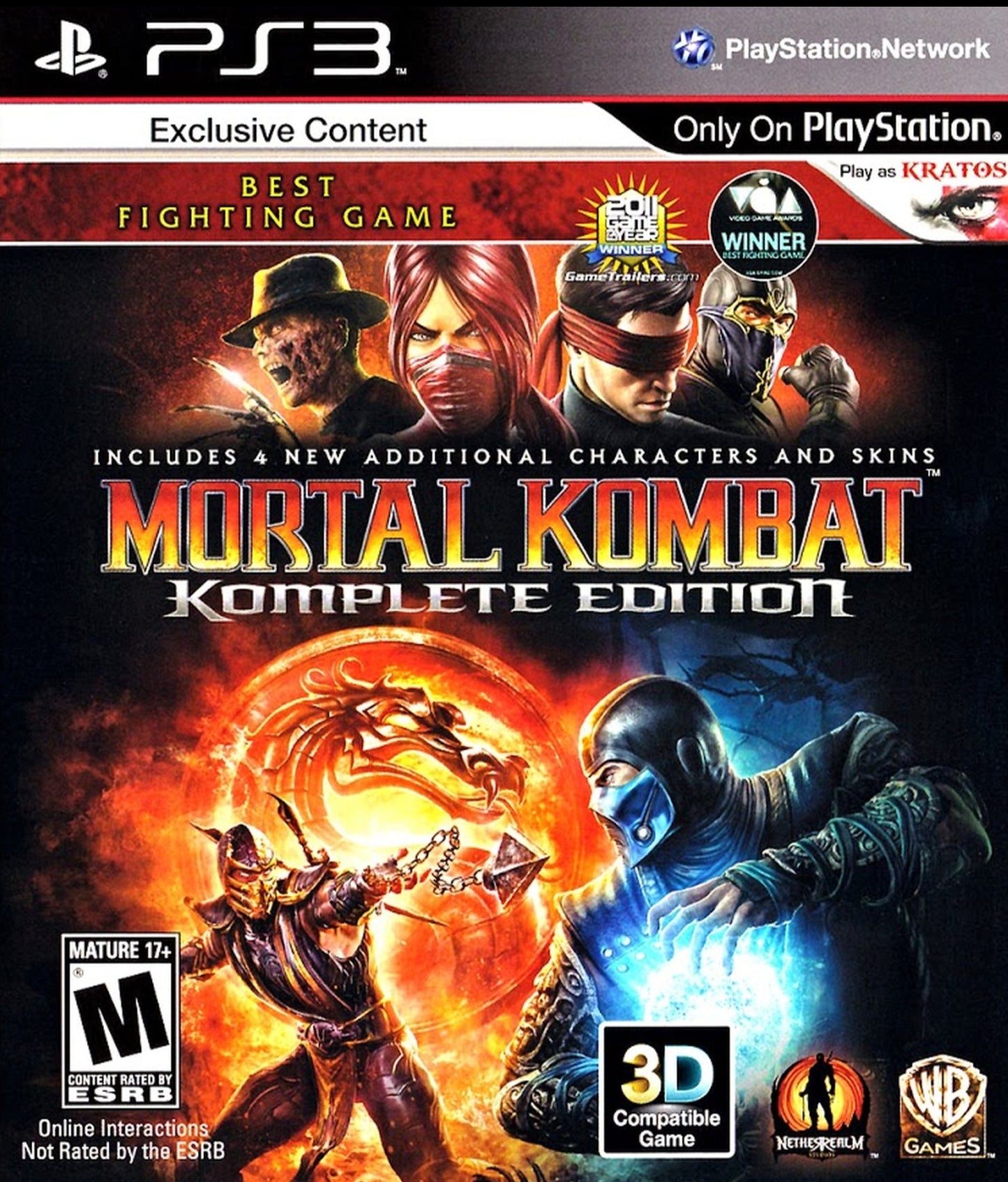 Mortal Kombat Komplete Edition Playstation 3