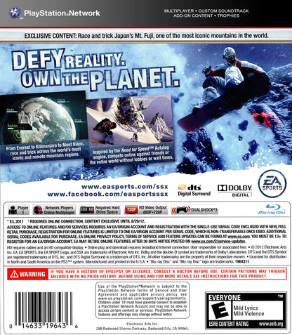 SSX Playstation 3