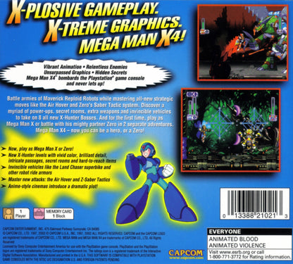 Mega Man X4 Playstation