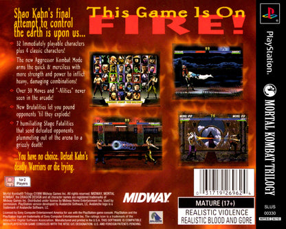Mortal Kombat Trilogy Playstation