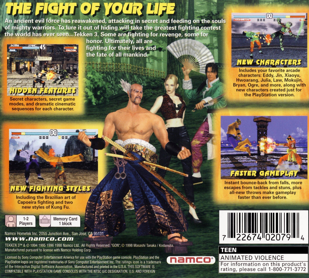 Tekken 3 Playstation