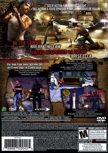 25 to Life Playstation 2