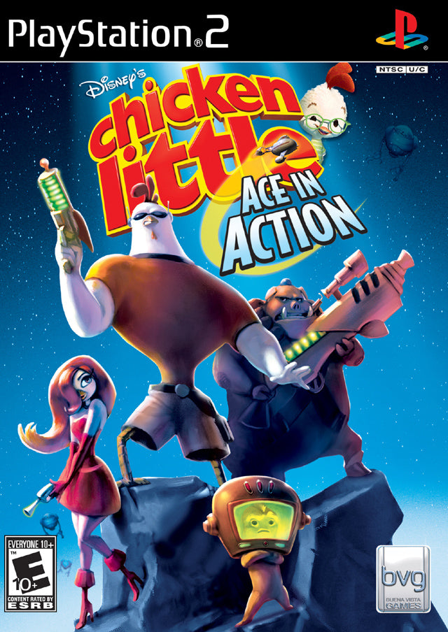 Chicken Little Ace In Action Playstation 2