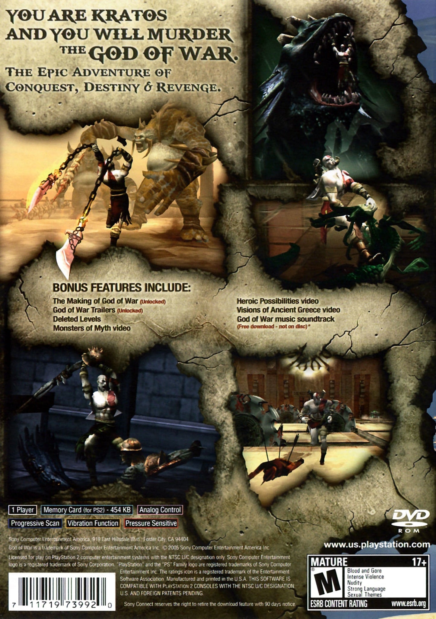 God Of War Playstation 2