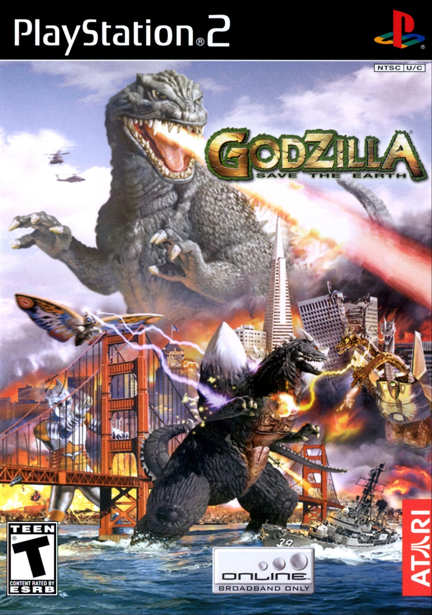 Godzilla Save The Earth Playstation 2