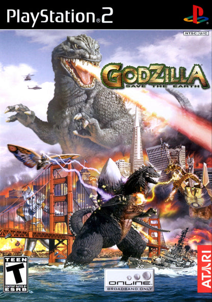 Godzilla Save The Earth Playstation 2