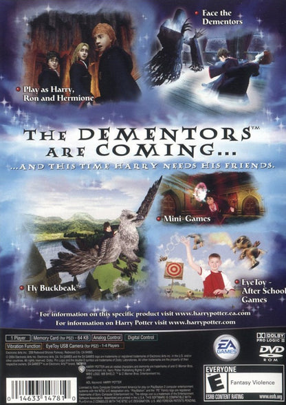 Harry Potter Prisoner Of Azkaban Playstation 2