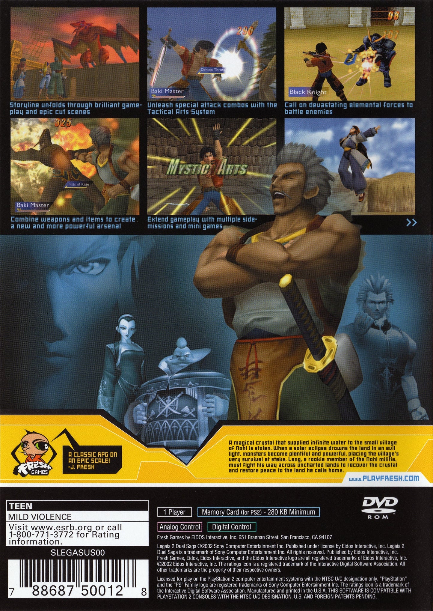 Legaia 2 Duel Saga Playstation 2