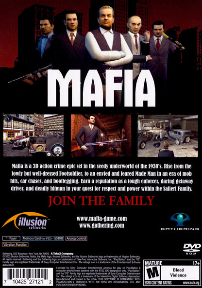 Mafia Playstation 2