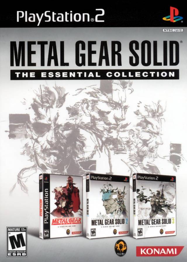 Metal Gear Solid Essential Collection Playstation 2