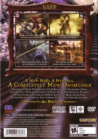 Onimusha Dawn of Dreams Playstation 2
