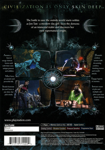 Primal Playstation 2