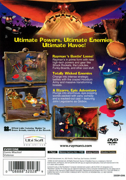 Rayman 3 Hoodlum Havoc Playstation 2