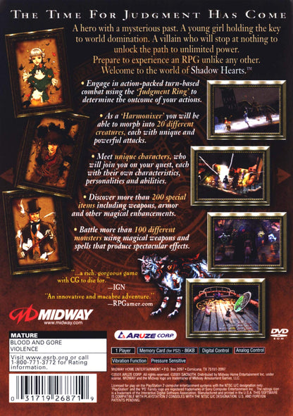 Shadow Hearts Playstation 2