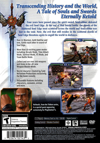 Soul Calibur II Playstation 2
