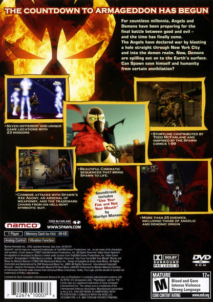 Spawn Armageddon Playstation 2
